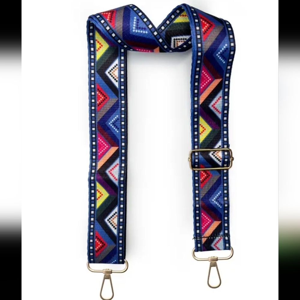Tribal  PATTERN Guitar /Purse Strap #1